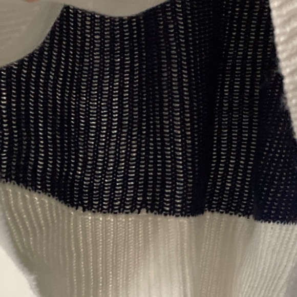 "I Miss Summer" Sweater sz L red, white, blue - Picture 6 of 7